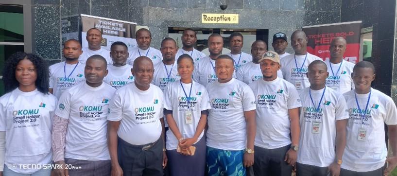 Okomu Smallholder Project Advances NISCOPS 2 Objectives with Landmark Extension Training